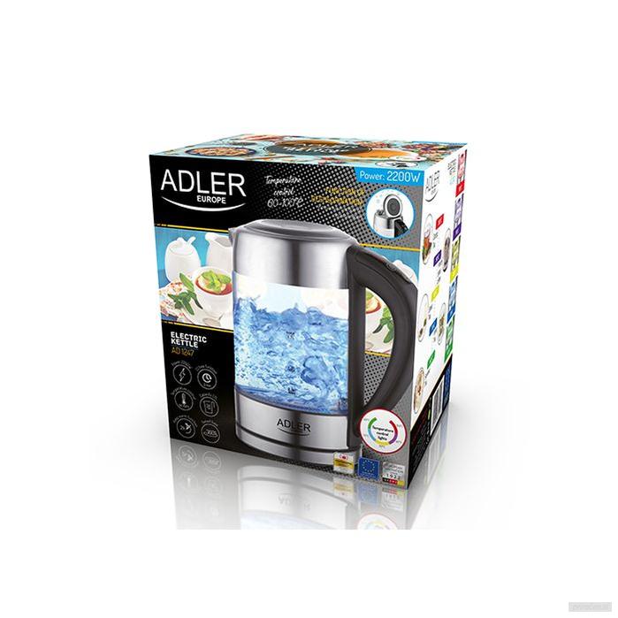 Adler grelnik vode z regulacijo temperature 1,7L 2200W-PRIROCEN.SI