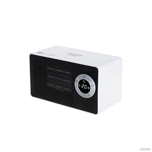 ADLER Keramični kalorifer Q LCD 1000W Bel-PRIROCEN.SI