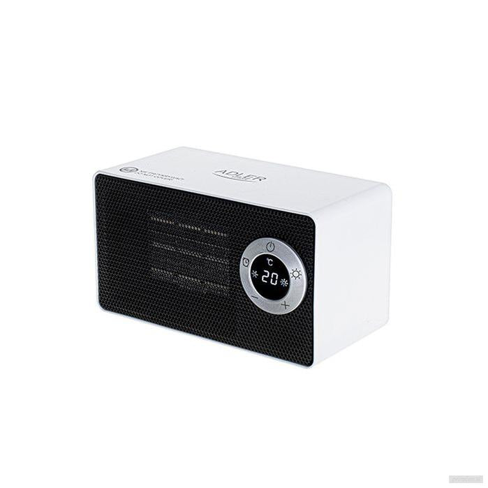 ADLER Keramični kalorifer Q LCD 1000W Bel-PRIROCEN.SI