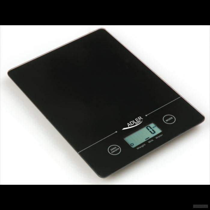 Adler kuhinjska tehtnica črna-PRIROCEN.SI