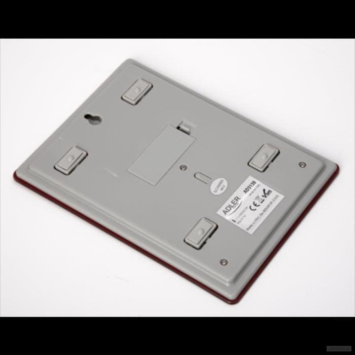 Adler kuhinjska tehtnica rdeča-PRIROCEN.SI