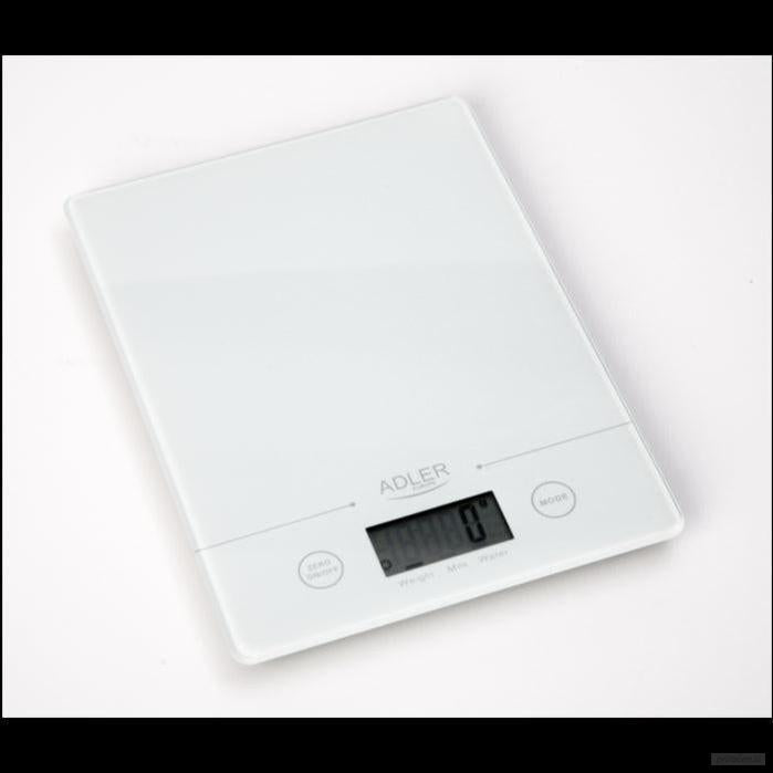 Adler kuhinjska tehtnica bela-PRIROCEN.SI