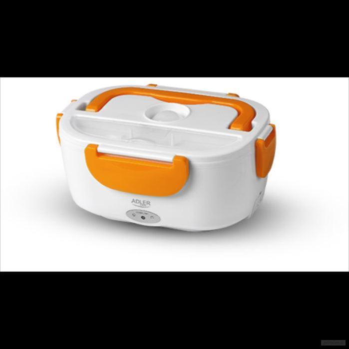Adler električna posoda za malico 1.1 l oranžna-PRIROCEN.SI