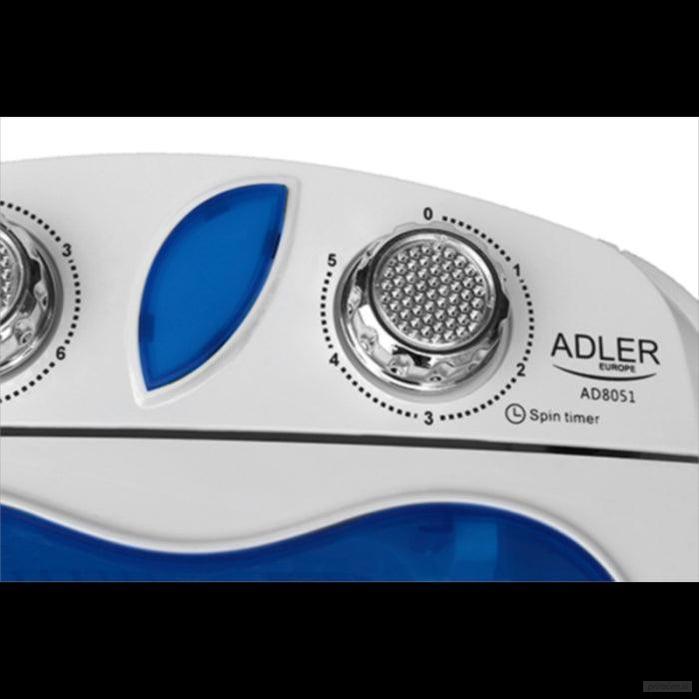 Adler mini pralni stroj s spin funkcijo primeren za kampiranje-PRIROCEN.SI