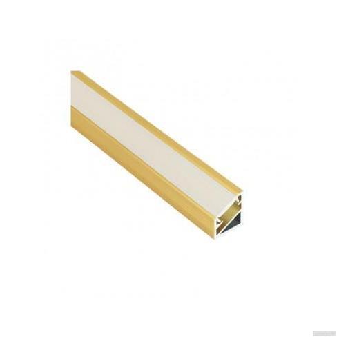 Kotni LED profil TRI-LINE MINI, 2m, zlat-PRIROCEN.SI