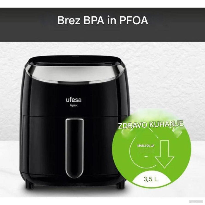 Ufesa digitalni zračni cvrtnik Apex 3.5L 1.500 W-PRIROCEN.SI