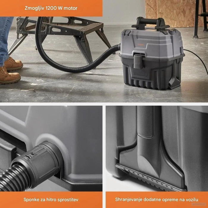 VonHaus Mokro suhi sesalnik 3-v-1 15L 1200 W 3500391-PRIROCEN.SI