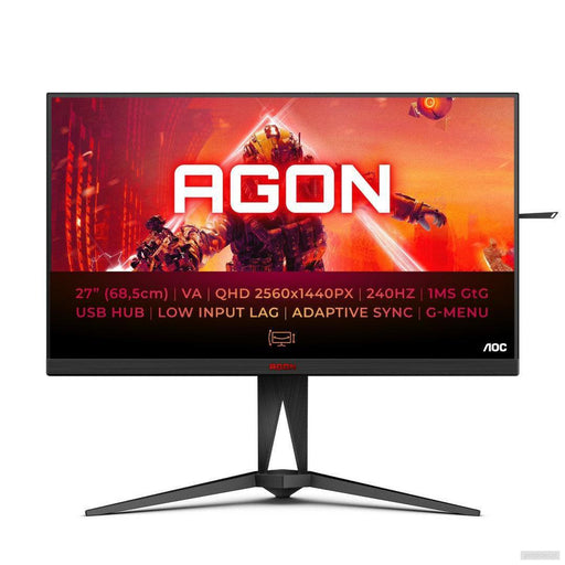 AOC Agon AG275QZN 27" QHD 240Hz gaming monitor-PRIROCEN.SI