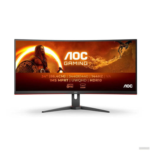 AOC CU34G2XE 34'' UltraWide 144Hz ukrivljen gaming monitor-PRIROCEN.SI