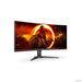 AOC CU34G2XE 34'' UltraWide 144Hz ukrivljen gaming monitor-PRIROCEN.SI