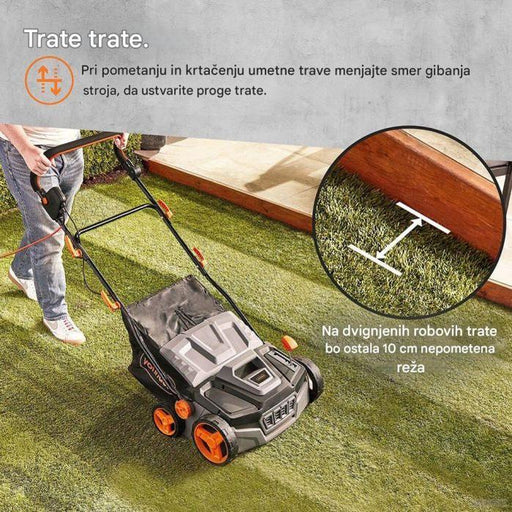 VonHaus električna krtača za umetno travo 1800W-PRIROCEN.SI