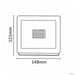 Asalite LED beli reflektor Slim 30W 4500K (2700 lumnov)-PRIROCEN.SI