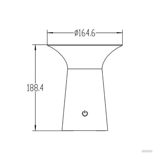 Asalite LED solarna namizna svetilka IP65 5W 3000K (120 lumnov)-PRIROCEN.SI