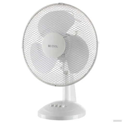Be Cool namizni ventilator 30 cm BC12TF bele barve-PRIROCEN.SI