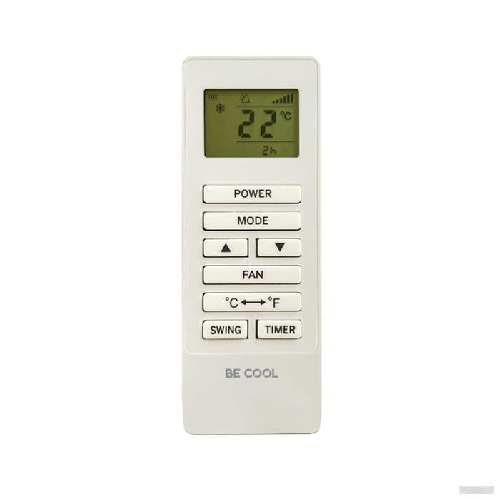 Be Cool Klimatska naprava 16.000 BTU z Wi-Fi in funkcijo ogrevanja BC16KL2501GW bele barve-PRIROCEN.SI