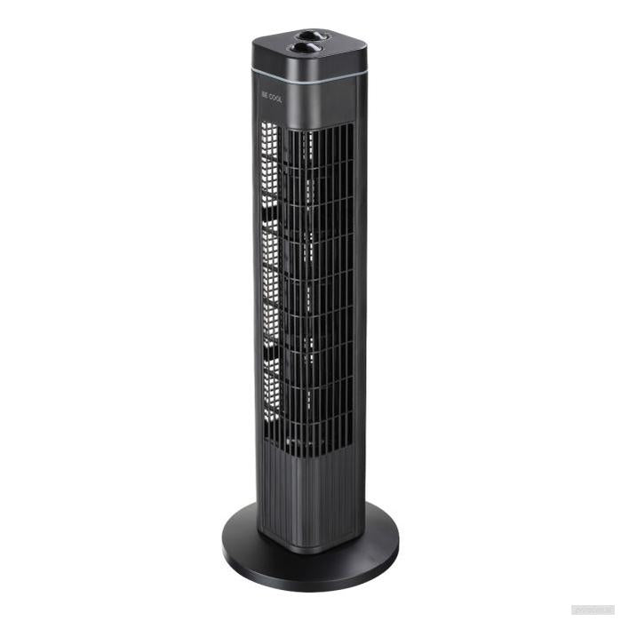 Be Cool stolpni ventilator 73 cm BCTU76CMZ črne barve-PRIROCEN.SI