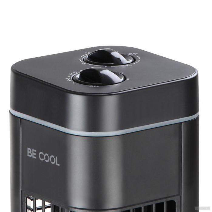 Be Cool stolpni ventilator 73 cm BCTU76CMZ črne barve-PRIROCEN.SI