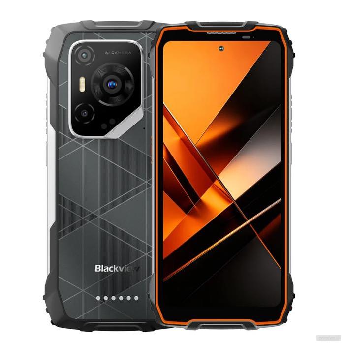 Blackview pametni robustni telefon BL7000 pro 8GB+256GB, oranžen-PRIROCEN.SI