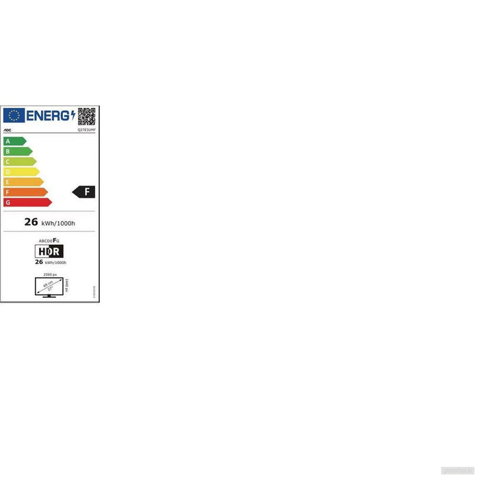 AOC Q27E3UMF 27'' QHD monitor-PRIROCEN.SI