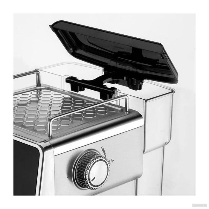 Ufesa UFESA Bergamo espresso aparat za mleti kavni prah, 20 barov pritiska, z manometrom, Thermoblock ogrevanjem in penilcem mleka-PRIROCEN.SI