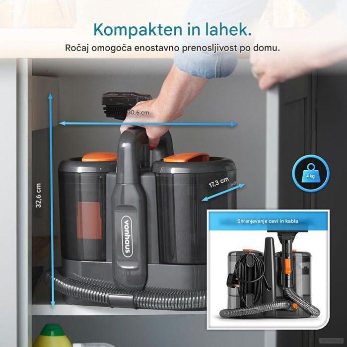 VonHaus mokro-suhi točkovni sesalec 600 W-PRIROCEN.SI