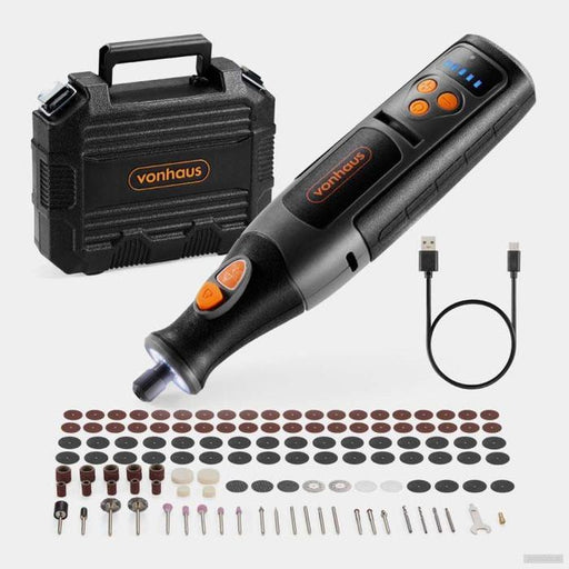 VonHaus večnamensko baterijsko rotacijsko orodje s kovčkom-PRIROCEN.SI