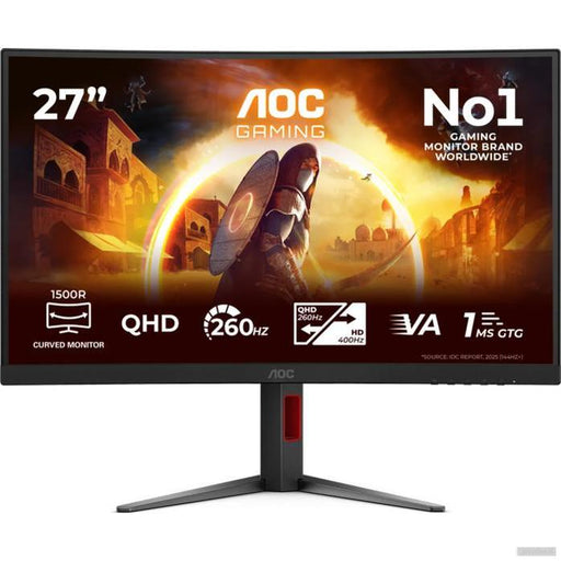 AOC Agon CQ27G4Z2 27" QHD 260/400Hz 1ms ukrivljen gaming monitor-PRIROCEN.SI
