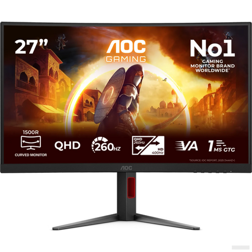 AOC Agon CQ27G4Z2 27" QHD 260/400Hz 1ms ukrivljen gaming monitor-0