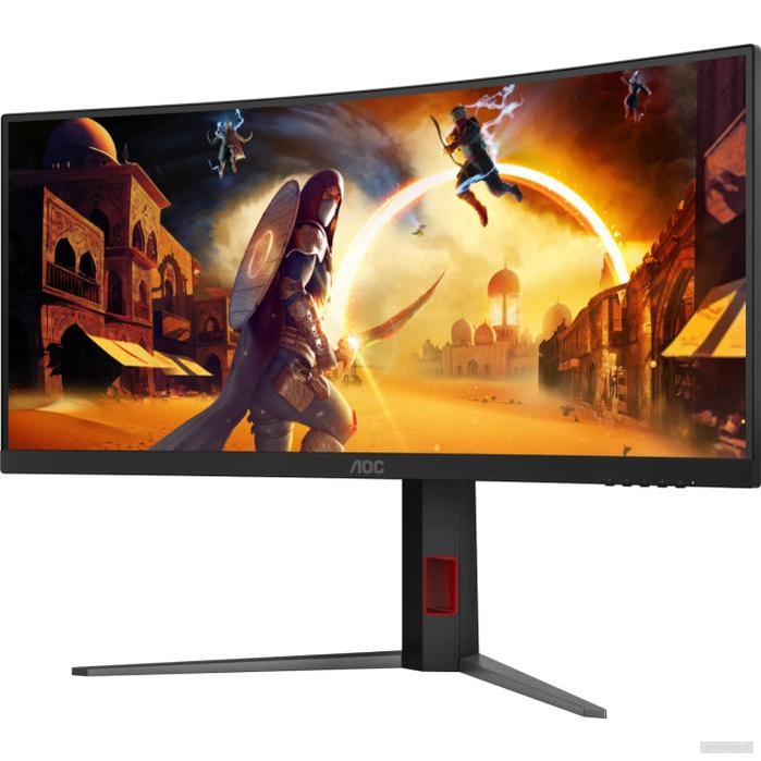 AOC Gaming CU34G4 34" WQHD 3440 x 1440 1ms 180Hz HDR10 ukrivljen monitor-PRIROCEN.SI