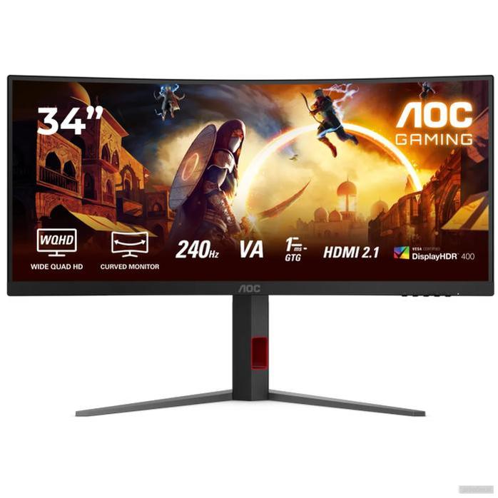 AOC Agon CU34G4Z 34" WQHD 240Hz 1ms ukrivljen gaming monitor-PRIROCEN.SI