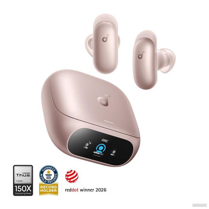 Anker Soundcore Liberty 5 Pro brezžične slušalke, roza-PRIROCEN.SI