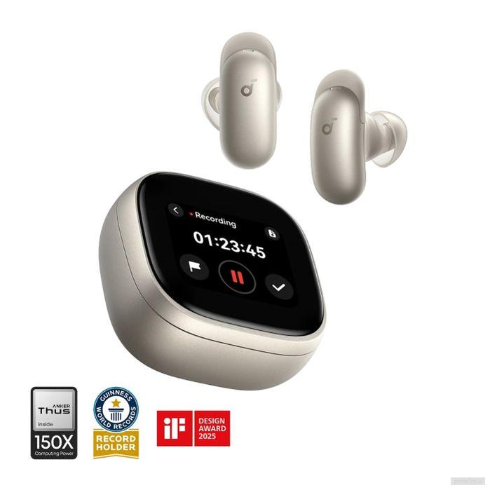 Anker Soundcore Liberty 5 Pro Max brezžične slušalke, zlate-PRIROCEN.SI