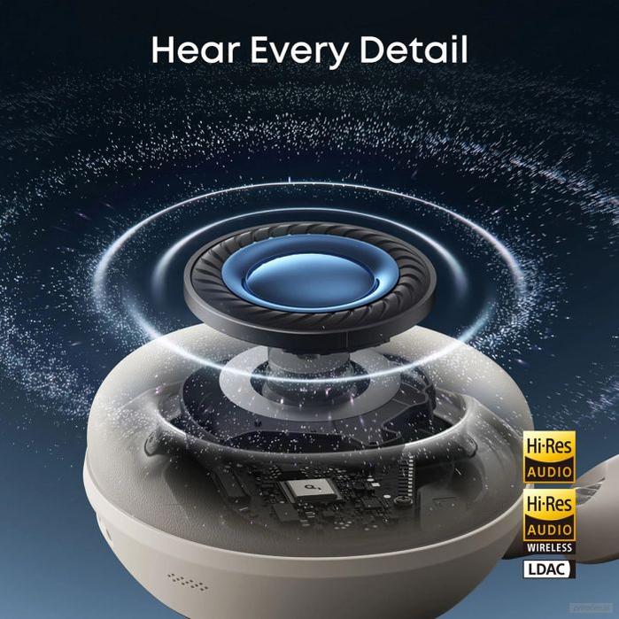 Anker Soundcore Space 2 naglavne Bluetooth slušalke, bele-PRIROCEN.SI