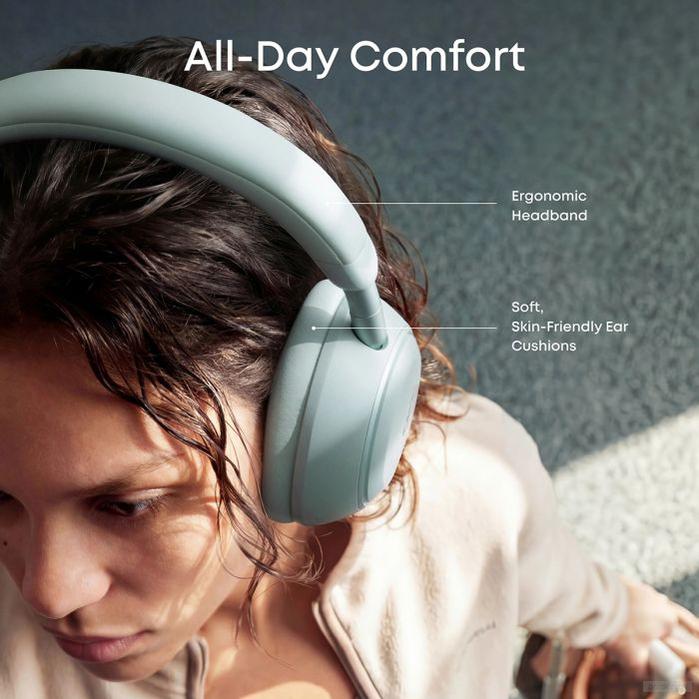 Anker Soundcore Space 2 naglavne Bluetooth slušalke, zelene-PRIROCEN.SI