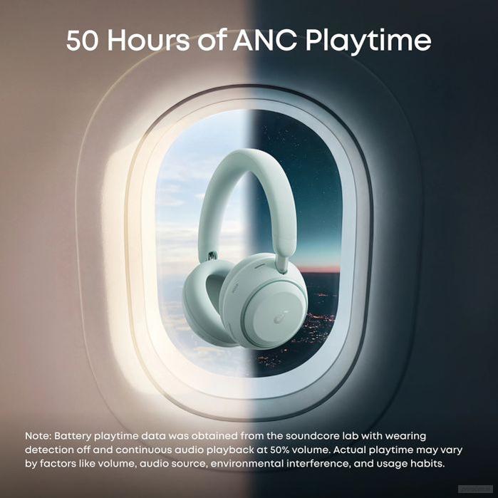 Anker Soundcore Space 2 naglavne Bluetooth slušalke, zelene-PRIROCEN.SI