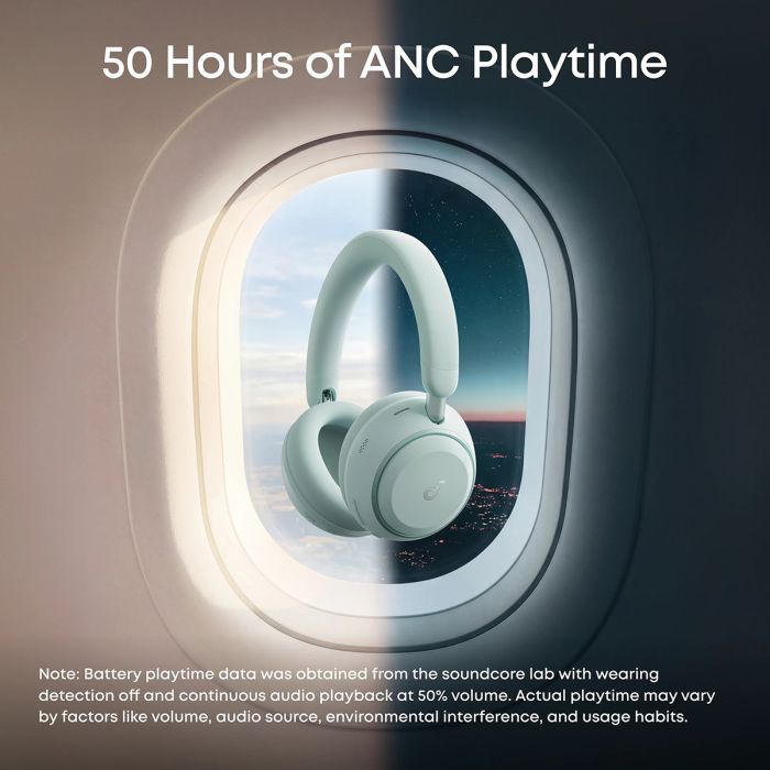 Anker Soundcore Space 2 naglavne Bluetooth slušalke, zelene-PRIROCEN.SI