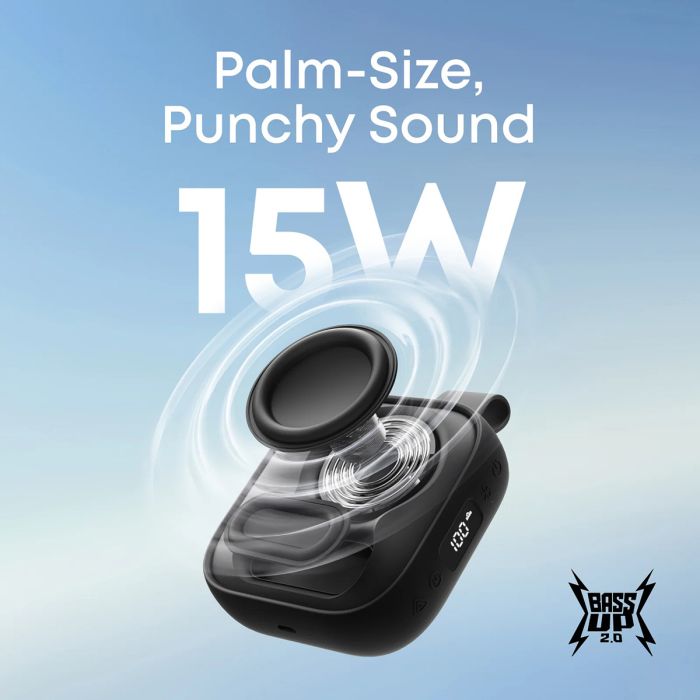 Anker Soundcore Boom Go 3i prenosni Bluetooth zvočnik, črn-PRIROCEN.SI