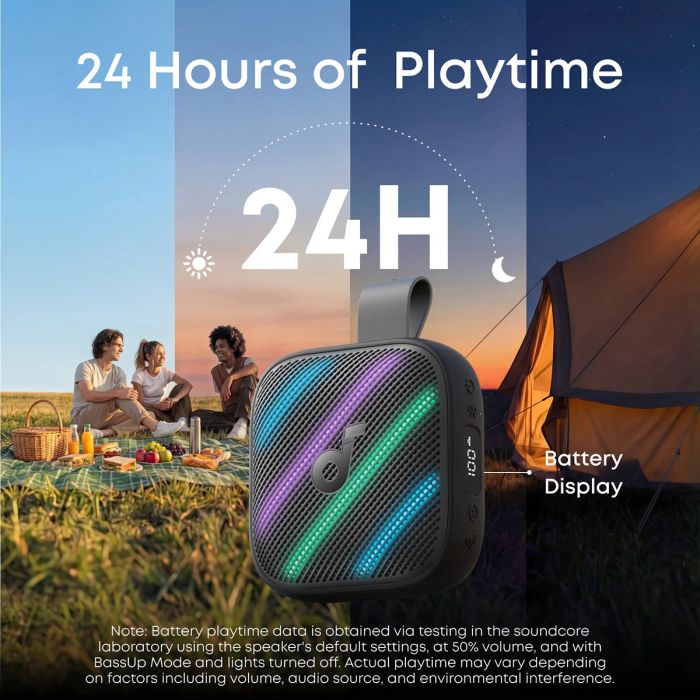 Anker Soundcore Boom Go 3i prenosni Bluetooth zvočnik, črn-PRIROCEN.SI