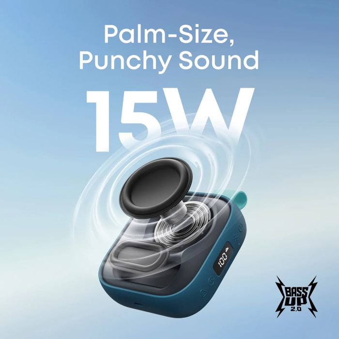 Anker Soundcore Boom Go 3i prenosni Bluetooth zvočnik, moder-PRIROCEN.SI