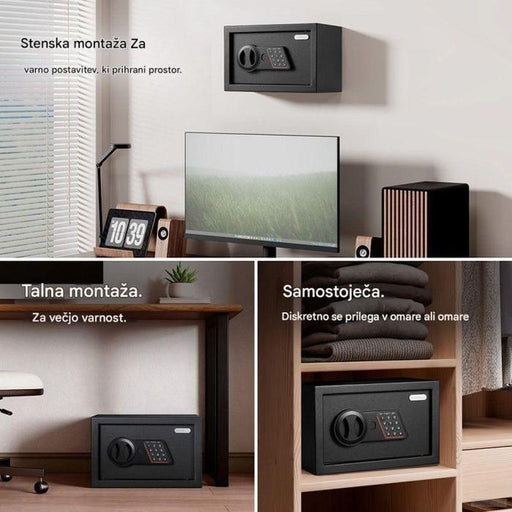 VonHaus Varnostni sef Sef 8,5l-PRIROCEN.SI