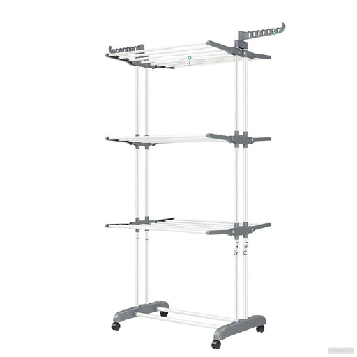 SONGMICS stojalo za sušenje perila 64 x 126 x 172 cm-PRIROCEN.SI