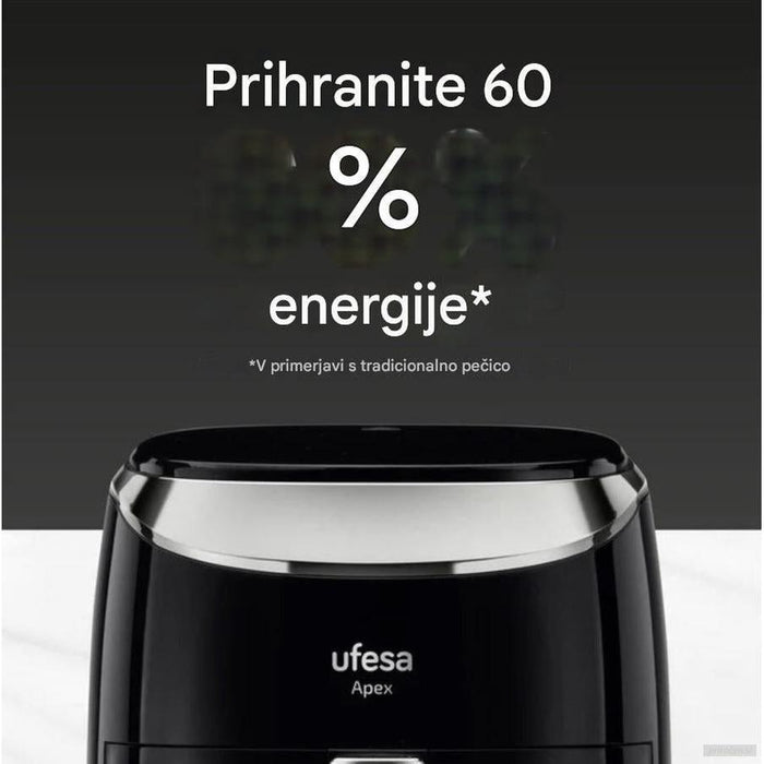 Ufesa digitalni zračni cvrtnik Apex 3.5L 1.500 W-PRIROCEN.SI
