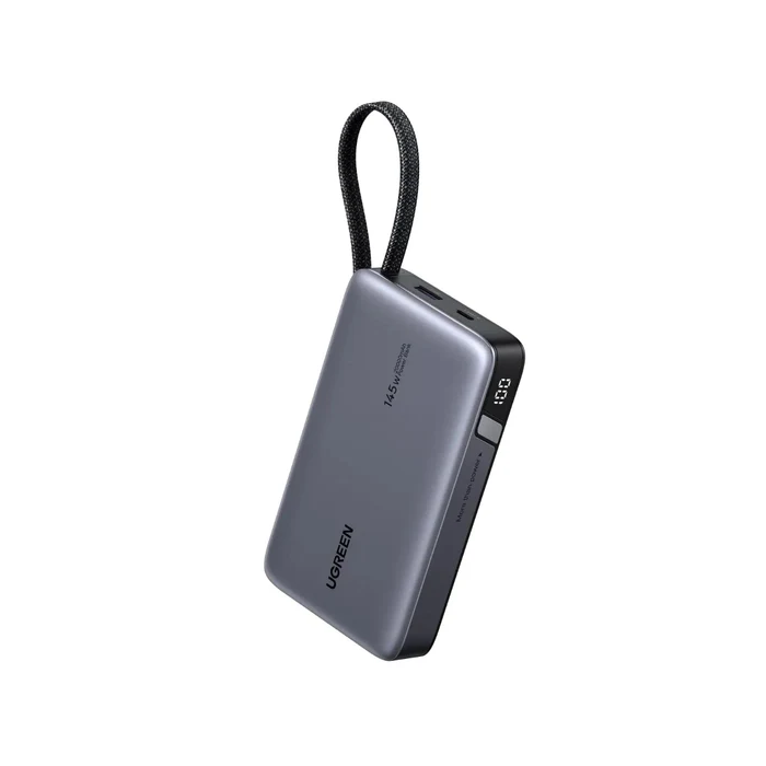 Ugreen 145W 20000mAh prenosna baterija z vgrajenim kablom-PRIROCEN.SI