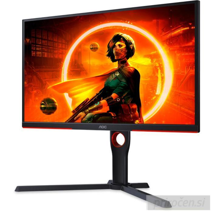AOC Gaming 25G3ZM/BK 24.5" VA FHD 240Hz monitor-PRIROCEN.SI