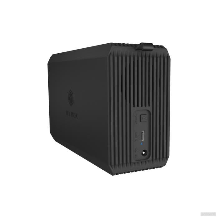 IcyBox IB-RD3720-CU3 RAID sistem za 2x 3,5"/2,5" SATA HDD in SSD diska z RAID stikalom-PRIROCEN.SI