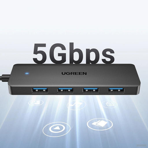 Ugreen 4-portni USB 3.0 hub - 1M-PRIROCEN.SI
