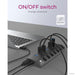 IcyBox IB-HUB1701-C3 7-portni USB-A hub s stikali-PRIROCEN.SI
