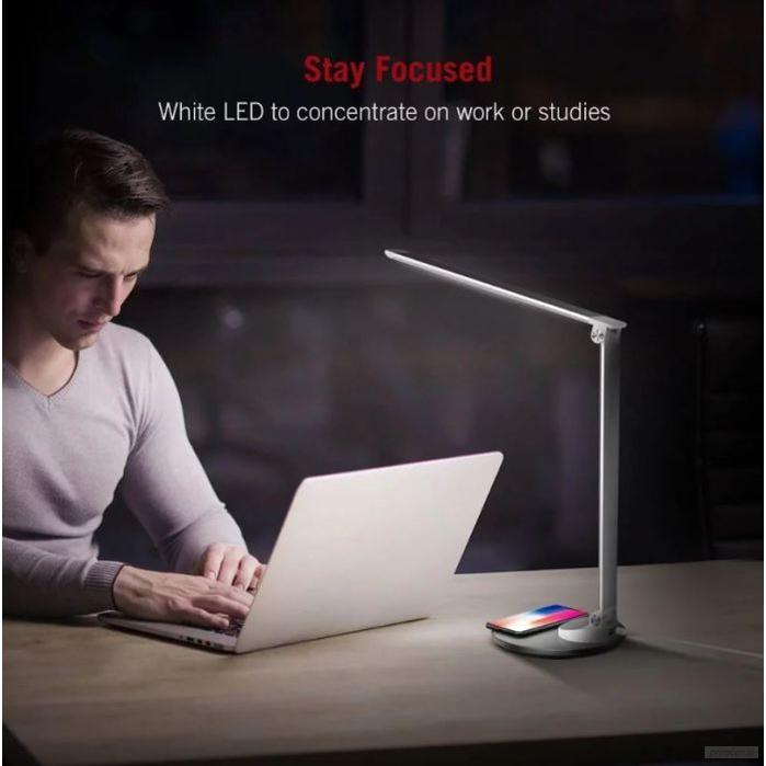 TaoTronics TT-DL069 namizna svetilka srebrna-PRIROCEN.SI