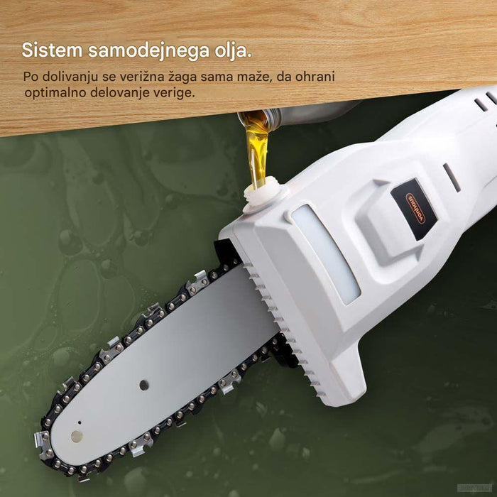 VonHaus Brezžična teleskopska verižna žaga 3519007-PRIROCEN.SI