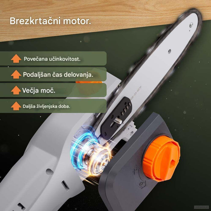 VonHaus Brezžična teleskopska verižna žaga 3519007-PRIROCEN.SI